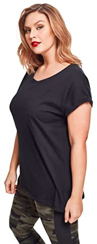 Ladies Extended Shoulder Tee