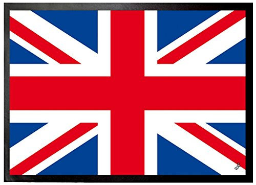 1art1 Bandiere del Mondo Bandiera del Regno Unito Union Jack Zerbino 70x50 cm