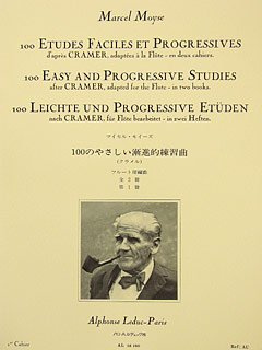 Edition Alphonse Leduc 100 ETUDES FACILES 1 ET PROGRESSIVES - arrangiert für Querflöte [Noten/Sheetmusic] Komponist: MOYSE Marcel