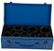 Douille à Impact 1 Pouce, 10Pcs Douille à Impact Longue Portée Douille à Choc d'Entraînement en Acier 22-50mm avec Étui de Rangement pour Garage