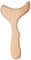 Bounabay Gua-Sha-Lymphdrainage-Massagegerät aus Holz, größerer Körper, Rücken und Nacken, Gua-Sha-Therapie-Massagewerkzeug-Set für Körperformung, Gesundheit, Haushaltspflege