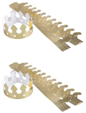 TOYANDONA 24stücke Teiliges Goldene Partyhüte Für Kindergeburtstag Shower Hüte Für Feiern Foto Requisiten Für Fröhliche Anlässe