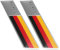 2 Teile/Satz Auto Emblem Aufkleber Deutschland Auto Aufkleber Aufkleber Stoßstange Körper Dekoration Flagge Abzeichen Emblem Auto Aufkleber