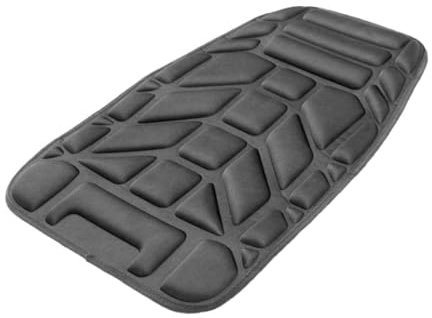 Gatuida Motorradsitzpolster Schwarz PVC Atmungsaktiv für Motorrad und ATV | Ersatz Atv Modifikationskissen, Bequem und Luftdurchlässig, Passgenau für Beach Bike