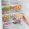 Koqit Kühlschrank Organizer Schublade, Kühlschrank Schubladen Ausziehbar Gemüsekiste Aufbewahrungsbox, Home Organizer, Ordnungssystem für Kühlschrank Box, Küche, Haushalt für Frisches Obst/Gemüse