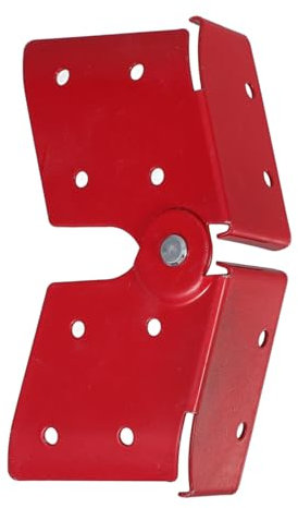 AUTSUPPL Step Ladder Replacement Hinges Attic Ladder Hinge Arm Aluminum Ladder Attachments Robust Construction for Home Use