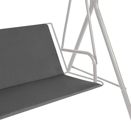 GREMEX Ersatzbezug Hollywoodschaukel 106 x 150 cm - Strapazierfähig Hollywoodschaukel Sitzbezug - Wetterbeständig Ersatz Schaukel Bezug - Sitzkissen für Hollywood Schaukel - Grüne Schutzhülle