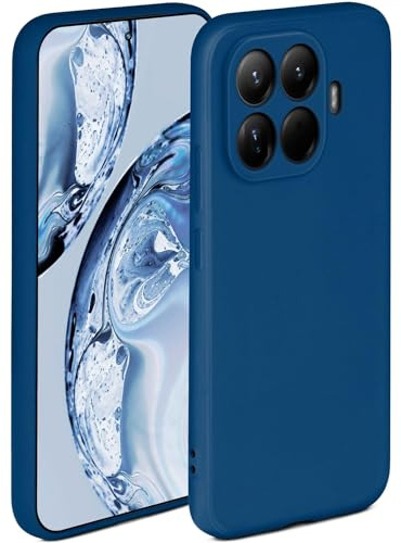 ONEFLOW Soft Case für Xiaomi 15T Pro Hülle aus Silikon mit Kameraschutz, Silikonhülle mit erhöhtem Schutz fürs Display, Backcover Schutzhülle, weiche Handyhülle, Blau