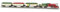 Bachmann Trains 24017 Spirit of Christmas Set de Train électrique prêt à l'emploi Échelle N
