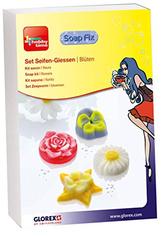 Glorex GmbH Soap Fix Creativset Seife Blüten, Spiel