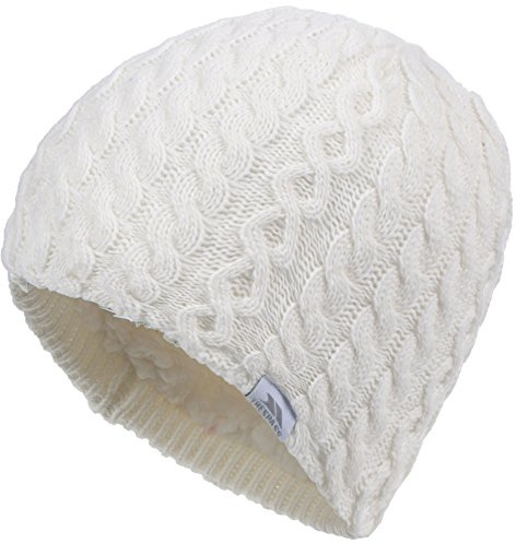Trespass Womens/Ladies Kendra Beanie Hat (One Size) (White)