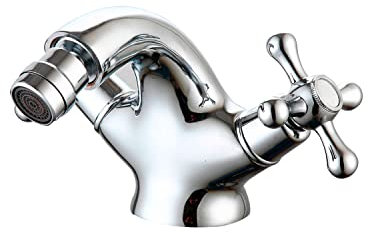 DP Bath GCC002 Rubinetto Bidet Serie Almendro Cromato, Argento