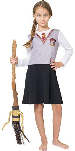 Harry Potter Hermoine Poudlard Gryffondor - Pyjama pour filles - Nightgown, gris, 20