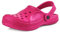 Ladeheid EVA Clogs Sabots Sandales Unisexe Enfant Fille Garçon KL055 (Rose, 25 EU)