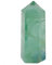 mookaitedecor Healing Crystals Point Wand Tumbled Faceted Prism Reiki Stone Meditation Decor,Natural Green Fluorite