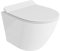 domino Lavita - WC da parete SOGO Slim per WC, con abbassamento automatico e cerniere in metallo, senza bordi, da appendere, 365 x 490 x 395 mm, colore: bianco lucido