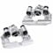 Frankberg 2x Brake Caliper Disc Brake Rear Left Right Compatible with Yaris NCP1 NLP1 SCP1 1.0L-1.5L Yaris P1 1.3L Yaris P9 1.3L Replace# 4775052040