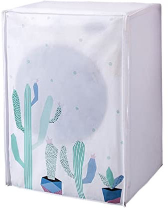 Gcroet Washing Machine Cover Waterproof Dustproof Washer Dryer Protection Case 60x56x83cm Washing Machine Cover,Waterproof Washer Cover,Washer Dryer Cover,Washer Protection case,Tumble Dryer