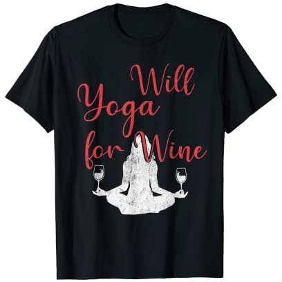 Will Yoga For Vine Meditation Funny Yoga T-Shirt