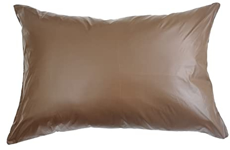 BECKCOVER 2 wasserdichte PU-Kissenbezüge mit Reißverschluss, staubdicht, fettdicht, hundefest, verlängert die Lebensdauer des Kissens, Gebrauchspack-Kissenbezüge, Bettwäsche (Queen-Size-Bett (50,8 x