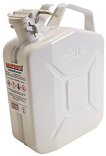 2xStahlblechkanister 5L WEIß