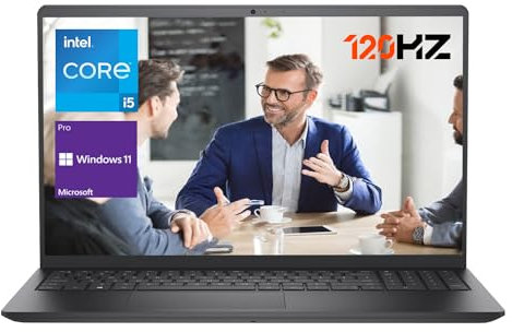 DELL Vostro 3000 Series 3520 Business Laptop, 15,6 FHD Display 120Hz, 12th Gen Intel 10 Core i5-1235U (Beat i7-1165G7), 16GB RAM, 1TB SSD, HDMI, RJ-45, Windows 11 Pro, Nero