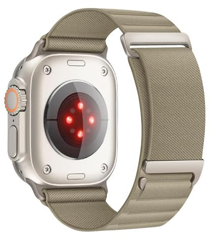 KOZRFEYA Cinturino Alpine Loop Compatibile con Apple Watch Ultra 49mm/46mm/45mm/44mm/42mm(Series 3/2/1), Sport Loop Cinturini di ricambio Compatibile con iWatch Ultra 2/Series 10/9/8/7/6/5/4/3/2/1/SE