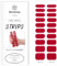 Harmonyy Nail Gel Strips (Crimson Kiss)