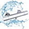 HOMELODY Duscharmatur mit Thermostat - Aufputz Mischbatterie Dusche mit 38°C Sicherheitstaste, Chrom Mischbatterie Dusche, Thermostat Armatur Dusche aus Edelstahl Duscharmaturen Brausethermostat