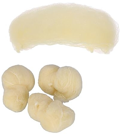 CRILSTYLEO 100st Haarnetz Mesh Haarnetze Für Frauen Kleines Netz Menschlich Goo Service Haarband Gummibänder Frachtnetz Haarverlängerung Echthaar Glatt Brötchen Gewicht Männer Golden