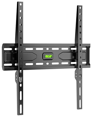 Philips Support Mural Universel Plat pour TV LCD/LED de 32 à 75, Compatible VESA 75 x 75-400 x 400 mm, Max 45 kg, Design Peu encombrant, Installation Facile