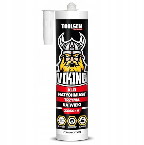 Colle Extra Forte Tout Support – 2 x 280 ml - Cole Acrylique Rapide de Fixation Murale sans Percer - Mastic-Colle Universelle Puissante pour Plinthe - Bois, Beton, Brique, Verre, Ceramique