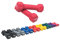 Bad Company Neopren Hanteln 2 x 0,5 kg pink - Kleine Hantel gummiert für Fitness Gymnastik Aerobic Zuhause - Home Gym Kurzhanteln für Frauen Männer - Dumbbells 0,5kg