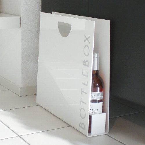 Artikel Design BOTTLEBOX Flaschenhalter, Varianten:weiß glänzend