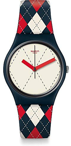 Swatch Unisex-Uhren Analog Quarz One Size Kunststoff 87482049