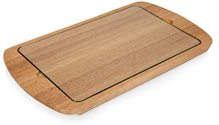 Toscana – ein Picknic Time Brand Billboard Glasstop Serviertablett