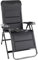 BRUNNER Relaxliege verstellbar stufenlos verstellbar SWAN 3D Black aus Polyester 3D für Terrasse, Garten, Balkon, Meer, Pool