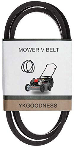 Ykgoodness Rasenmäher-Riemen, 1,3 cm x 105 1,9 cm, für Ariens 21546607, AYP 405143 584453101, Craftsman 7133156, Husqvarna 532405143 584453101