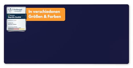 Flickly® Selbstklebende Reparatur Flicken | LKW, Anhänger, Zelt, Markisen, Camping, Sonnenschirme, Pool | in vielen Farben erhältlich | 50cm x 24cm | (RAL5002) Ultramarineblau