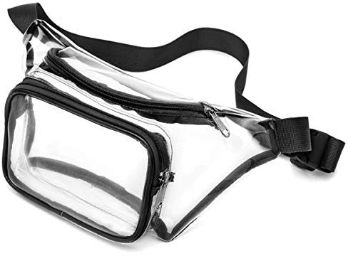 SPEEDEVE Hüfttasche Handytasche Transparente Sporttasche,Schwarz