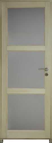 Bloc Porte Ayous Vitrée H204 X L83 Poussant Gauche Côtes Tableau Gd Menuiseries