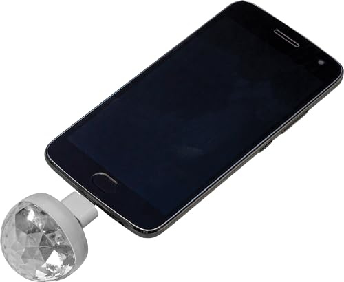 Cheetah Mini 4 LED USB Disco Ball with Apple and Android Connectors