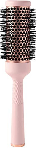 F3 Systems Magic Curling Round Brush(1.7 Inch), Non-electronic, Self-Standing Round Quick Styling Brush, Great Blowout, Ceramic Coated/Ionic Thermal Barrel, Blowout Volume, Wave Styler