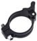 Front Derailleur Clamp, 2 Sizes Bike ycle Front Derailleur Clamp Adapter Clip Cycling Accessory (31.8mm Black)