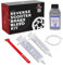 Reverse Motorcycle Scooter Quad Brake Clutch Bleeding Kit with DOT 5.1 Brake Fluid