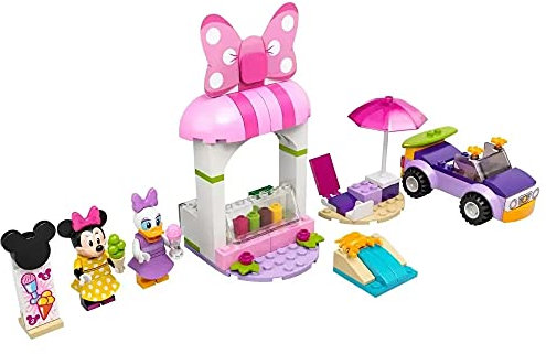 LEGO Disney Mickey and Friends Minnie Mouse’s Ice Cream Shop 10773 Building Kit; Fun Toy That Makes The Best Gift; New 2021 (100 Pieces)
