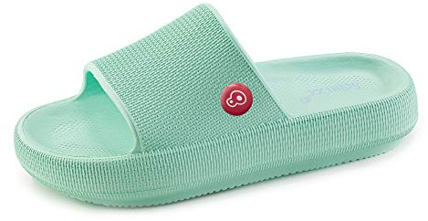 Schu zz - CLAQUETTE - Badeschlappen für Damen - Leicht, Flexibel und Ultra Bequem - Dicke Sohle - Ideal für Zuhause, Urlaub und Freizeit