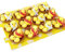 Lazzboy Ostern Deko,osterdekoration Küken Heimdekoration Geschenkbox Mini-osterküken Toy Plüschtier Figur Lebensechte Pelzige Tier Spielzeug Simulation Huhn Deko (Yellow, One Size)