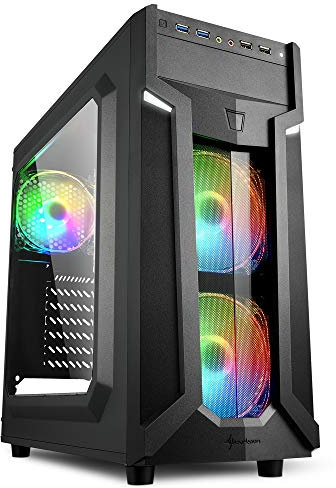 PC Gaming Computer Desktop Assemblato AMD Ryzen 5 5600G - 6 Core 4,40 GHz SSd 1 TB Ram 32 GB Windows 11 Pro DVD Wifi