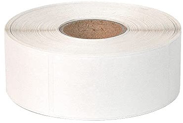 NATURALABEL 500 etichette vuote per alimenti solubili con dispenser, senza residui, per la preparazione dei pasti e contenitori per alimenti (1,9 cm x 5,1 cm)